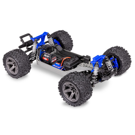 TRAXXAS RUSTLER 4X4 BL-2S BRUSHLESS: CAMIÓN ESTADIO 4WD TQ 2.4GHZ ESCALA 1/10 AZUL - Imagen 6