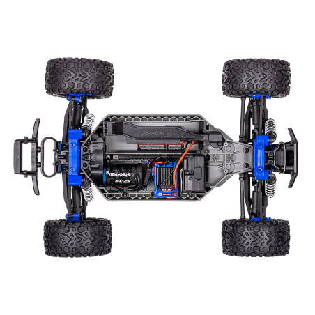 TRAXXAS RUSTLER 4X4 BL-2S BRUSHLESS CAMIÓN ESTADIO 4WD TQ 2.4GHZ ESCALA 1/10 - AZUL - Imagen 5