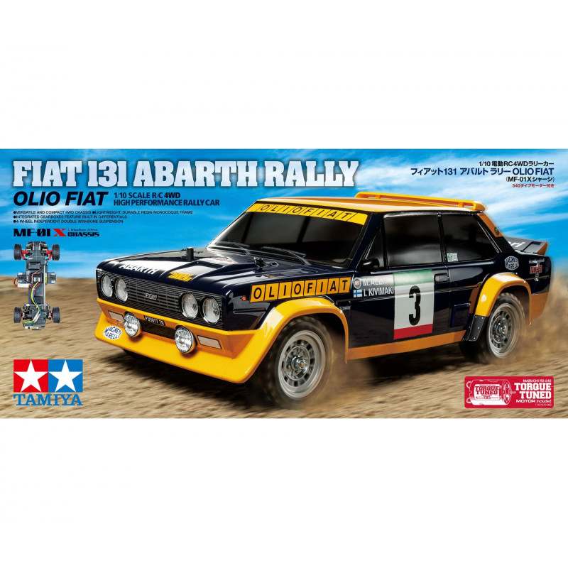 300058723TAMIYA KIT DE MONTAJE 1:10 RC Fiat 131 Abarth Olio Fiat MF-01XSET ELECTRONICA PARA KIT TAMIYA - Imagen 2