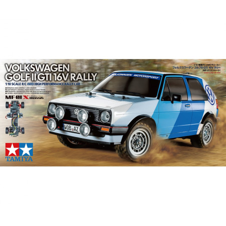 TAMIYA GOLF MK2 GTI 16 RALLY MF-01X 4WD 1/10 KIT - Imagen 6