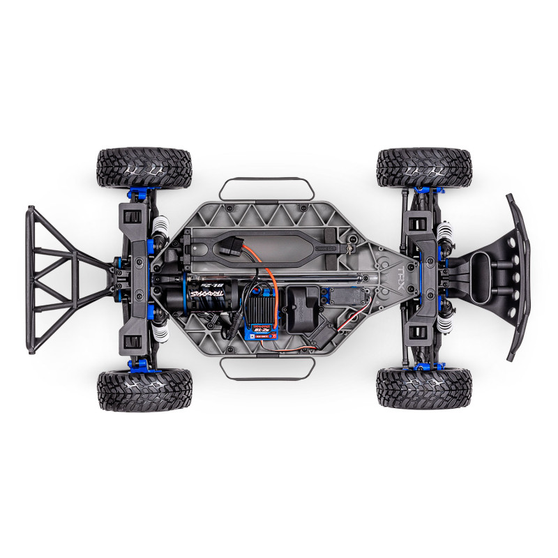 TRAXXAS SLASH 4X4 BL-2S BRUSHLESS: CAMIÓN ELÉCTRICO DE RECORRIDO CORTO 4WD ESCALA 1/10 TQ 2.4GHZ - VERDE - Imagen 3