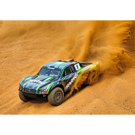 TRAXXAS SLASH 4X4 BL-2S BRUSHLESS: CAMIÓN ELÉCTRICO DE RECORRIDO CORTO 4WD ESCALA 1/10 TQ 2.4GHZ - VERDE - Imagen 13