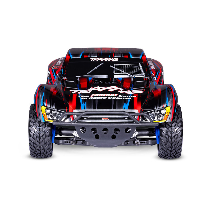 TRAXXAS SLASH 4X4 BL-2S BRUSHLESS: CAMIÓN ELÉCTRICO DE RECORRIDO CORTO 4WD ESCALA 1/10 TQ 2.4GHZ -ROJO - Imagen 2