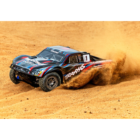 TRAXXAS SLASH 4X4 BL-2S BRUSHLESS: CAMIÓN ELÉCTRICO DE RECORRIDO CORTO 4WD ESCALA 1/10 TQ 2.4GHZROJO - Imagen 11