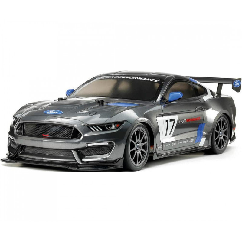 TAMIYA KIT 1:10 RC Ford Mustang GT4 (TT-02)300058664 DELANTERA - Imagen 1