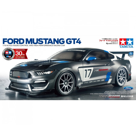 TAMIYA KIT 1:10 RC Ford Mustang GT4 (TT-02)300058664 - Imagen 2