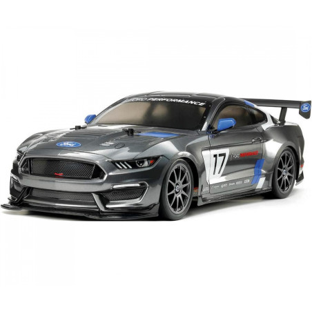 TAMIYA KIT 1:10 RC Ford Mustang GT4 (TT-02)300058664 DELANTERA - Imagen 1