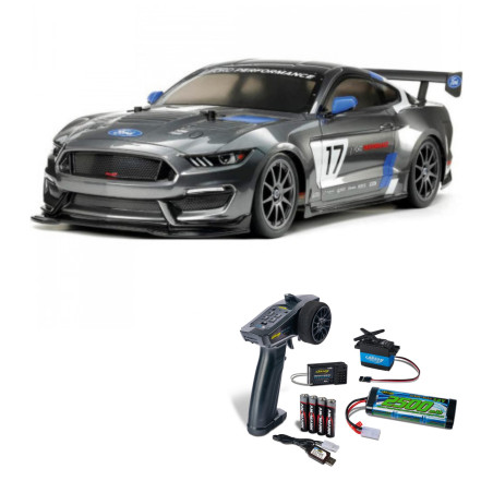 PACK TAMIYA KIT 1:10 RC Ford Mustang GT4 (TT-02)+SET DE ELECTRONICA PARA KIT TAMIYA - Imagen 11