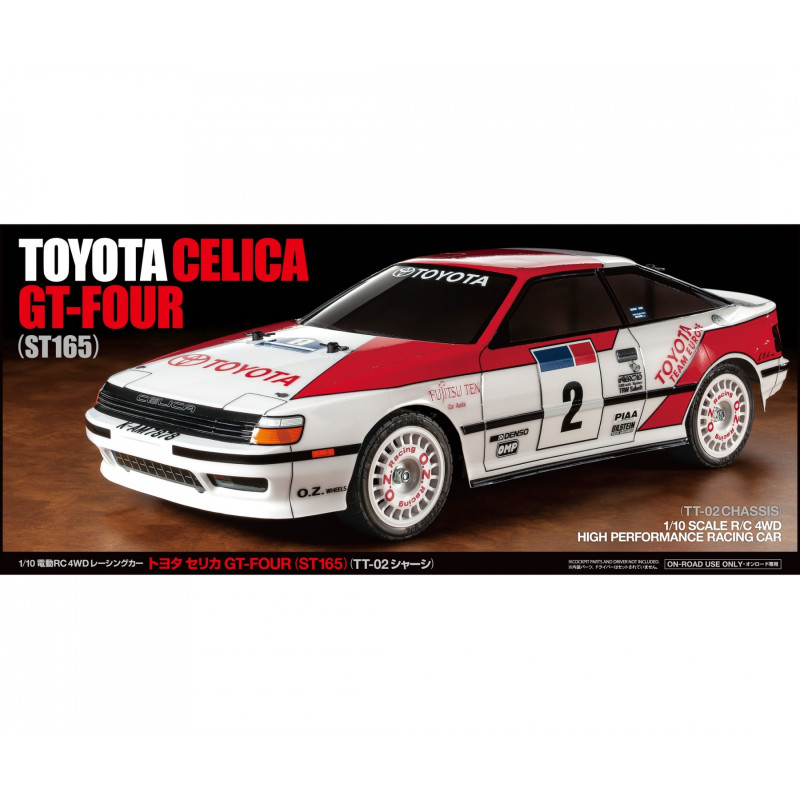 PACK TAMIYA KIT CELICA GT-FOUR ST165 TT-02 1/10+SET ELECTRONICA PARA KIT TAMIYA300058718TAMIYA KIT CELICA GT-FOUR ST165 TT-02 1/ - Imagen 4