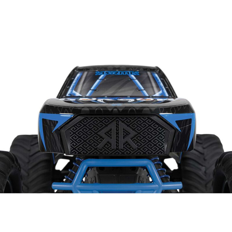 ARRMA 1/10 GORGON 4X2 MEGA 550 MONSTER TRUCK BRUSHED RTR AZUL+BATERIA Y CARGADOR - Imagen 17