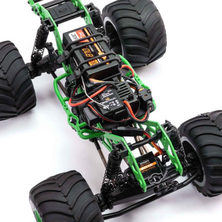 LOSI 1/18 Mini LMT 4X4 Cepillado Monster Truck RTR GRAVE DIGGER - Imagen 10