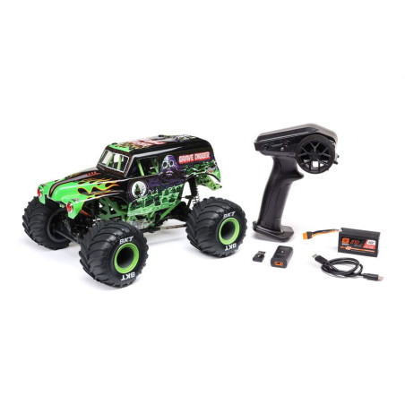 LOSI 1/18 Mini LMT 4X4 Cepillado Monster Truck RTRLOS01026T1 - Imagen 1