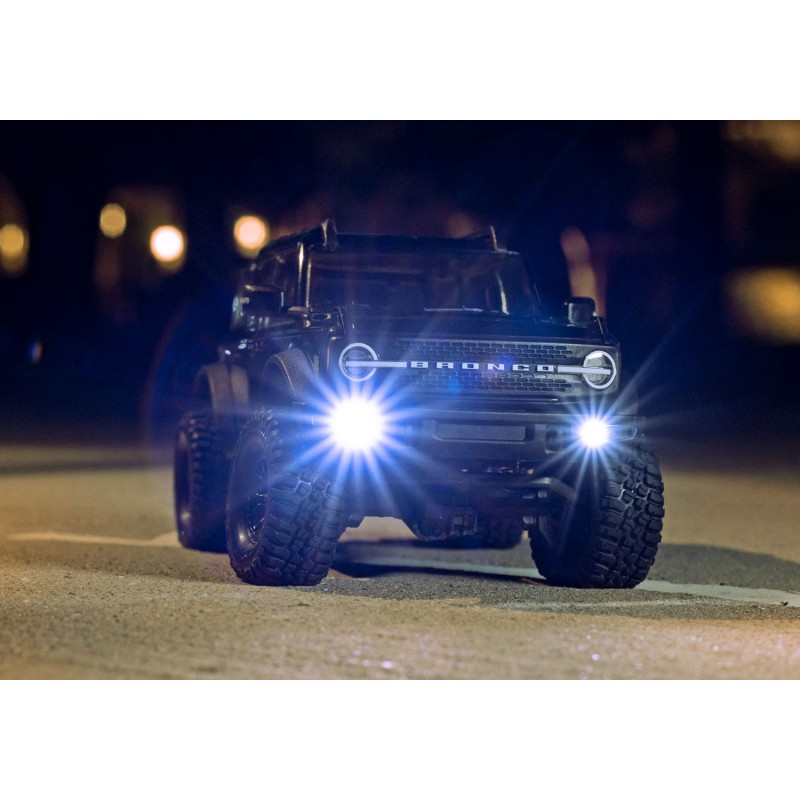 TRAXXAS BRONCO 1/18 TRX-4M Scale and Trail Crawler Ford Bronco 4WD Electric Truck with TQ BLANCO RCPROGRANADA.COM - Imagen 16