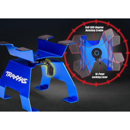 TRX8797 SOPORTE PARA COCHE/CAMIÓN RC, X-TRUCKS, AZUL - Imagen 3