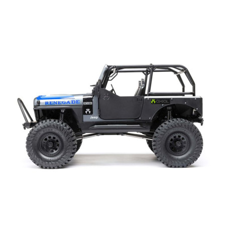 AXIAL SCX10 III JEEP CJ-7 4WD BRUSHED RTR 1/10 GRISAXI03008T2 LATERAL - Imagen 9