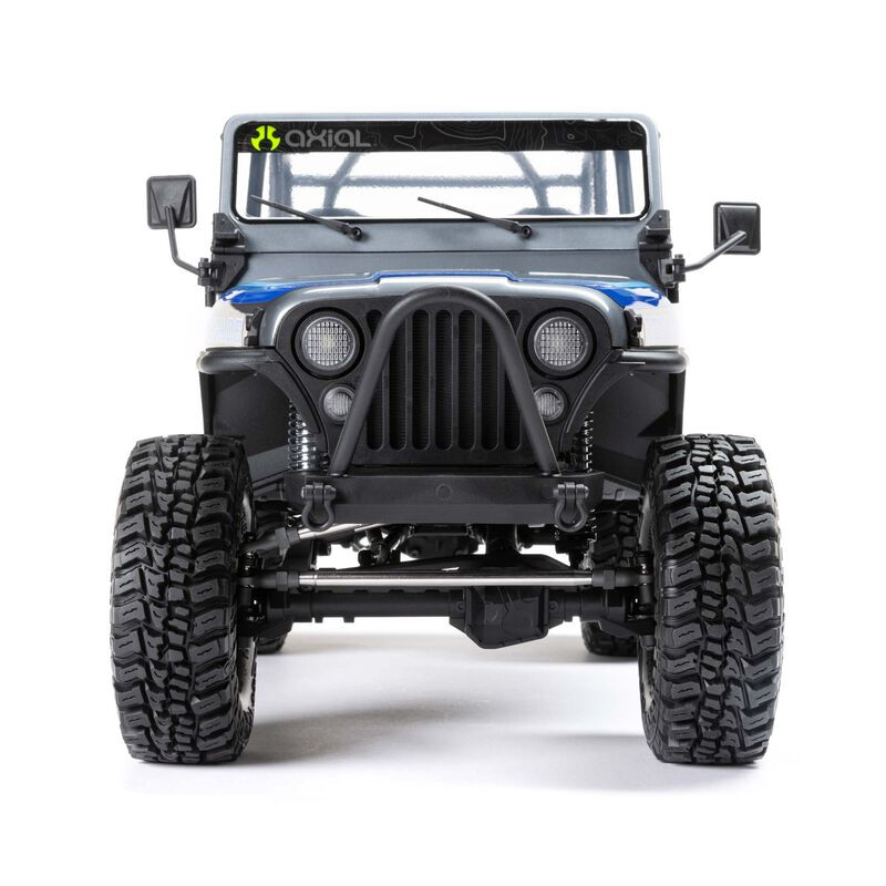 AXIAL SCX10 III JEEP CJ-7 4WD BRUSHED RTR 1/10 GRISAXI03008T2 FRONTAL - Imagen 7