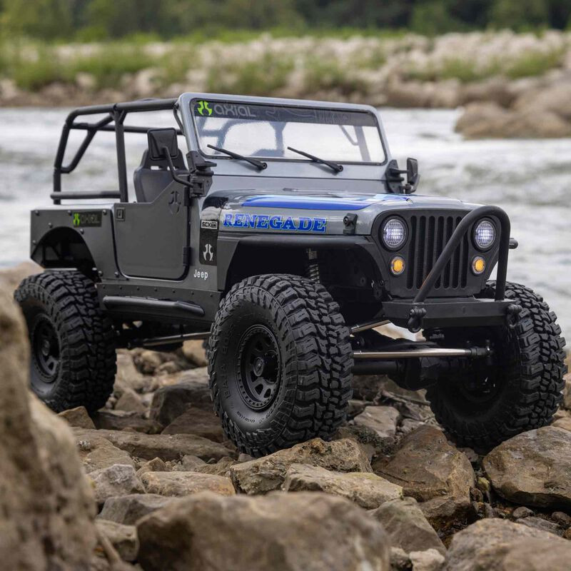 AXIAL SCX10 III JEEP CJ-7 4WD BRUSHED RTR 1/10 GRISAXI03008T2 ACCION - Imagen 11