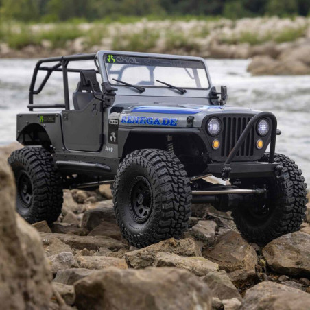 AXIAL SCX10 III JEEP CJ-7 4WD BRUSHED RTR 1/10 GRISAXI03008T2 ACCION - Imagen 11