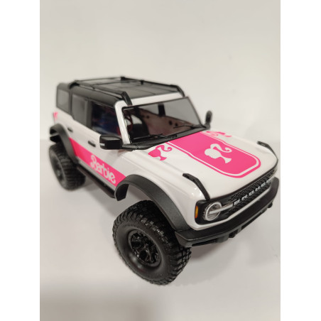 TRAXXAS BRONCO 1/18 TRX-4M Scale and Trail Crawler Ford Bronco 4WD Electric Truck with TQ BLANCOTRX97074-1WHT - Imagen 2