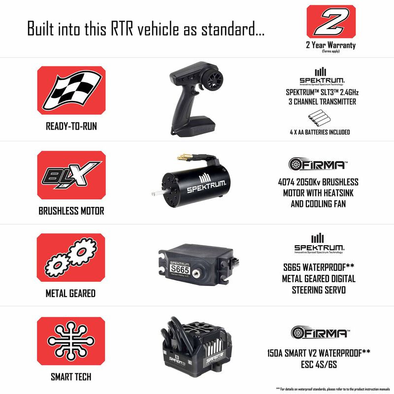 Imagen 9 - ARRMA 1/7 BIG ROCK 6S 4X4 BLX MONSTER TRUCK RTRARA7612T3 ARRMA 1/7 BIG ROCK 6S 4X4 BLX MONSTER TRUCK RTRARA7612T3 - Imagen 9