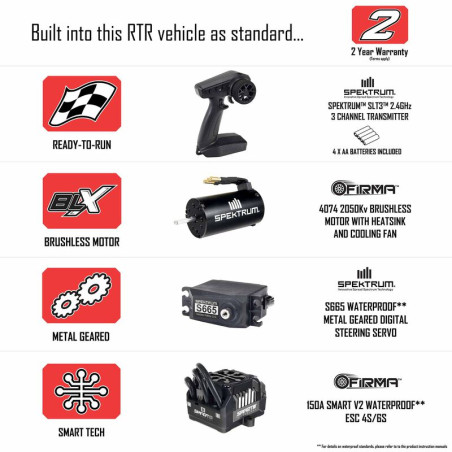 Imagen 9 - ARRMA 1/7 BIG ROCK 6S 4X4 BLX MONSTER TRUCK RTRARA7612T3 ARRMA 1/7 BIG ROCK 6S 4X4 BLX MONSTER TRUCK RTRARA7612T3 - Imagen 9