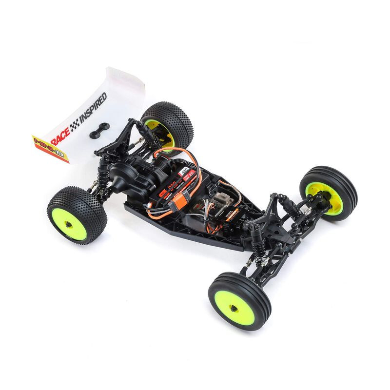 LOSI 1/16 MINI-B 2WD BUGGY RTR AZUL(INCLUYE BATERIA Y CARGADOR) - Imagen 2