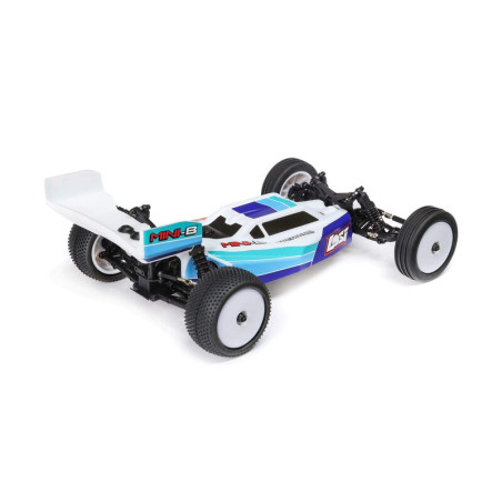 LOSI 1/16 MINI-B 2WD BUGGY RTR AZUL(INCLUYE BATERIA Y CARGADOR) - Imagen 11