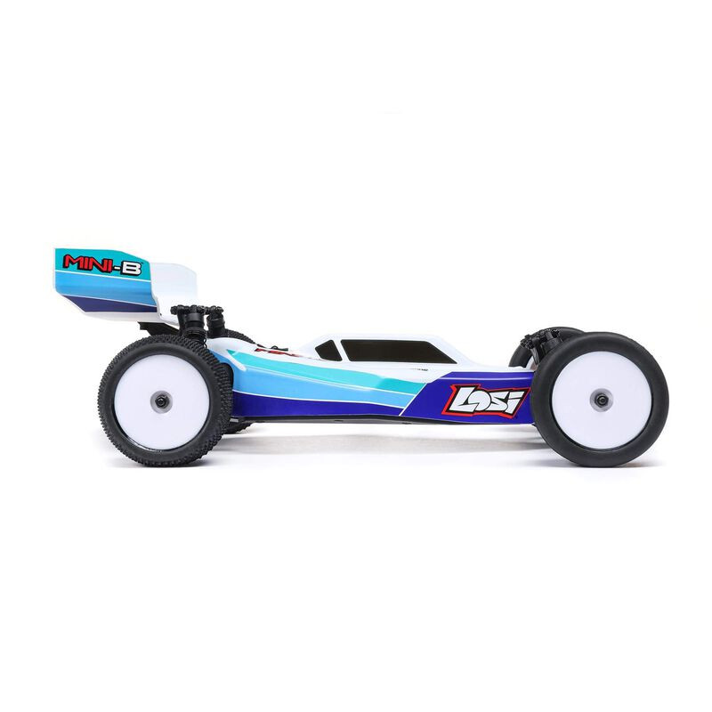 LOSI 1/16 MINI-B 2WD BUGGY RTR AZUL(INCLUYE BATERIA Y CARGADOR) - Imagen 12