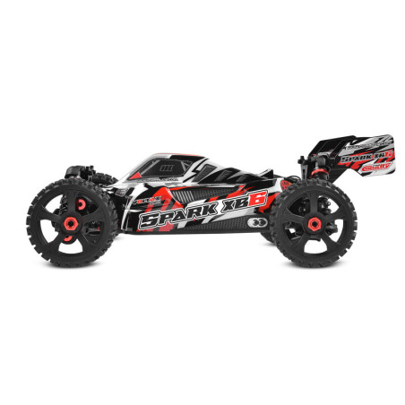 TEAM CORALLY SPARK XB-6 RTR BRUSHLESS POWER 6S 1/8 rojo - Imagen 3
