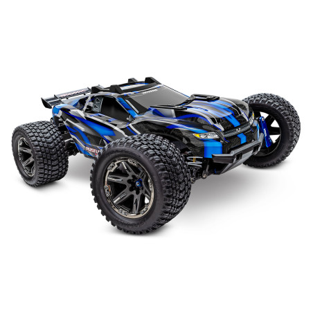 TRAXXAS RUSTLER 4X4 ULTIMATE 4X4 BRUSHLESS TSM AZUL - Imagen 1