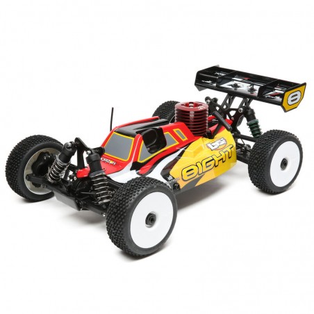 LOSI 8IGHT 1/8 4WD BUGGY  RTR MOTOR  DYNAMITE 21NITRO ,RODAJE+KIT ARRANQUE+COMBUSTIBLE RCPROGRANADA.COM - Imagen 4