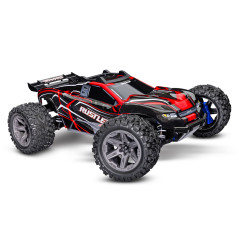 TRAXXAS RUSTLER 4X4 BL-2S BRUSHLESS: CAMIÓN ESTADIO 4WD TQ 2.4GHZ ESCALA 1/10 ROJO - Imagen 2
