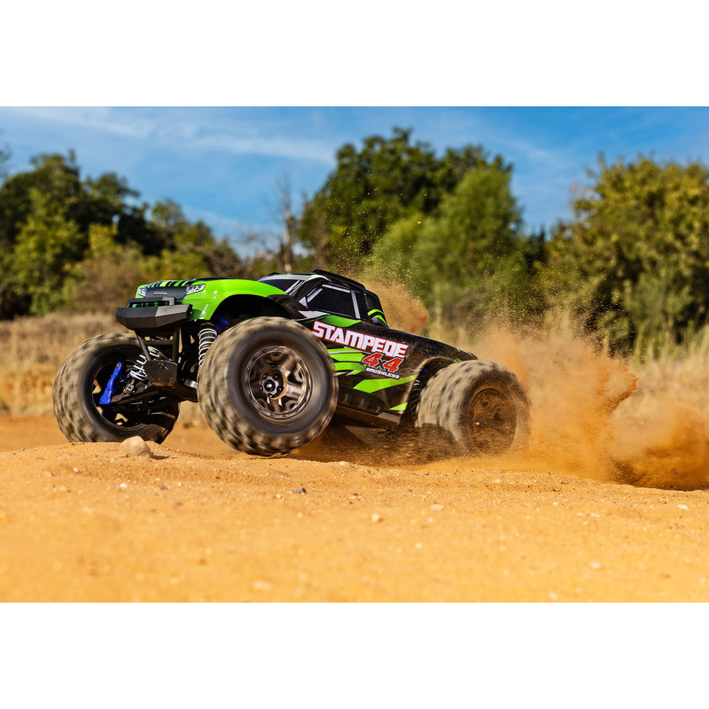 TRAXXAS STAMPEDE 4X4 BL-2S BRUSHLESS: MONSTER TRUCK 4WD TQ 2.4GHZ ESCALA 1/10 - Imagen 5
