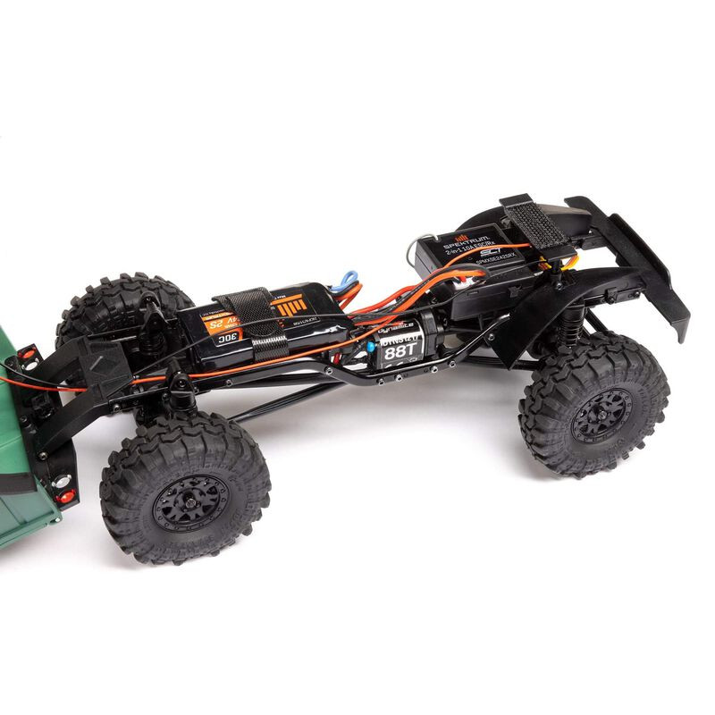 AXIAL 1/24 SCX24 Dodge Power Wagon 4WD Rock Crawler Cepillado RTR, naranja - Imagen 8