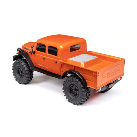 AXIAL 1/24 SCX24 Dodge Power Wagon 4WD Rock Crawler Cepillado RTR, naranja - Imagen 20