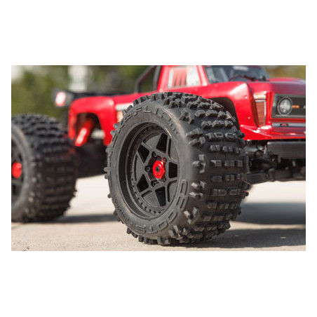 ARRMA 1/10 OUTCAST 4X4 4S V2 BLX CAMIÓN ACROBÁTICO RTR ROJO ARA4410V2T4 - Imagen 10