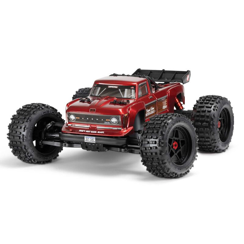 ARRMA 1/10 OUTCAST 4X4 4S V2 BLX CAMIÓN ACROBÁTICO RTR ROJO ARA4410V2T4 - Imagen 2