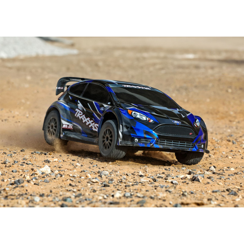 TRAXXAS FORD FIESTA ST RALLY BRUSHLESS BL-2S AZUL - Imagen 6