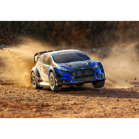 TRAXXAS FORD FIESTA ST RALLY BRUSHLESS BL-2S AZUL - Imagen 7