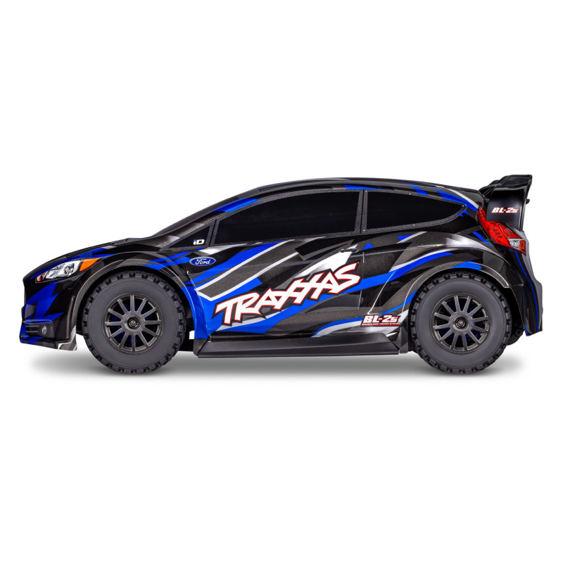 TRAXXAS FORD FIESTA ST RALLY BRUSHLESS BL-2S AZUL - Imagen 3