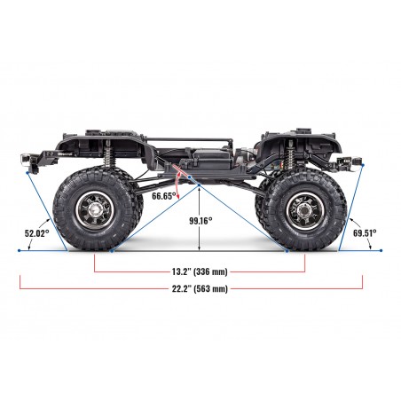 TRAXXAS TRX-4 1979 1/10 Chevrolet K10 Cheyenne HIGH TRAIL,NEGRO - Imagen 13