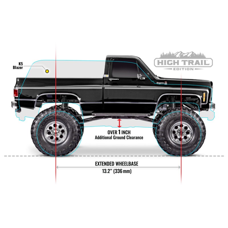 TRAXXAS TRX-4 1979 Chevrolet K10 Cheyenne PICKUP,NEGRO RCPROGRANADA.COM - Imagen 16