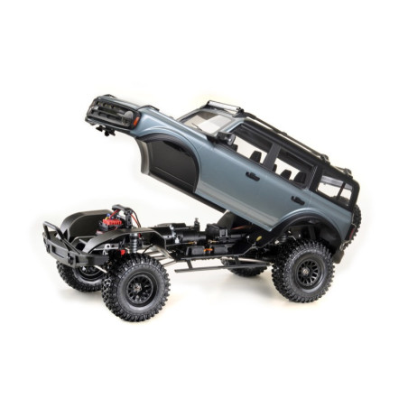 ABSIMA CR1 8 BRONX EDICIÓN GRIS 1/8 4X4 6 CANALES LUCES - Imagen 5