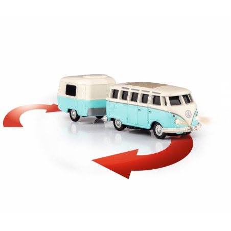 CARSON RTR ラジコンカー 1/87ワーゲンバス CARSON Samba Bus