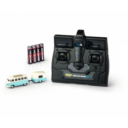 CARSON Samba Bus con remolque 2.4G RTR 1:87 VW T1 - Imagen 5