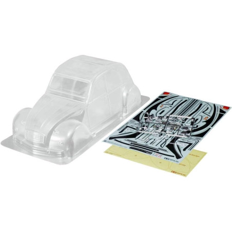 Imagen 1 - Tamiya 51605 Kit de carrocería Citroen 2CV Charleston, Transparente Tamiya 51605 Kit de carrocería Citroen 2CV Charleston, Transparente - Imagen 1