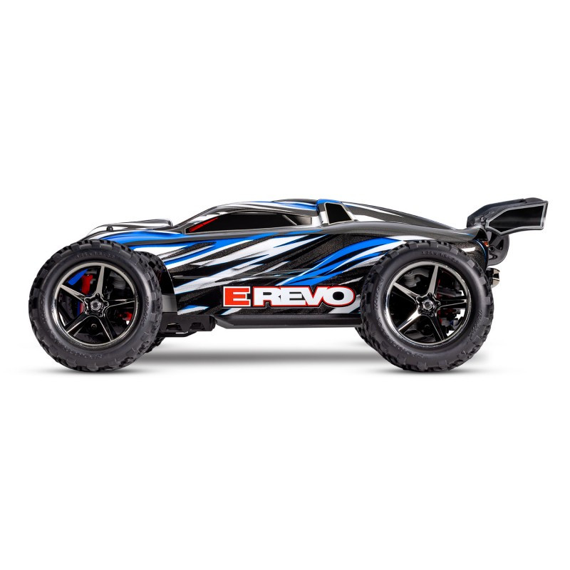 TRAXXAS E-REVO 1/16 4X4 USB, AZUL(INCLUYE BATERIA Y CARGADOR) - Imagen 14