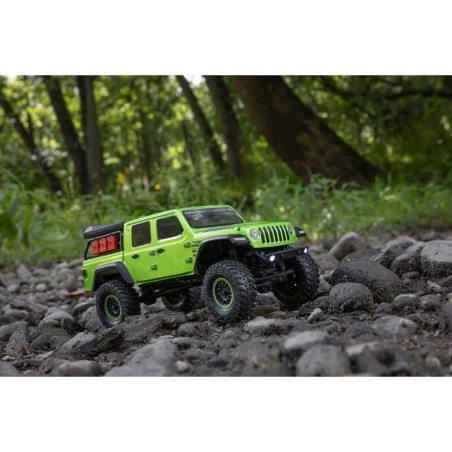 AXI00005V2T3AXIAL 1/24 SCX24 Jeep JT Gladiator 4WD Rock Crawler Cepillado RTR, Verde - Imagen 15