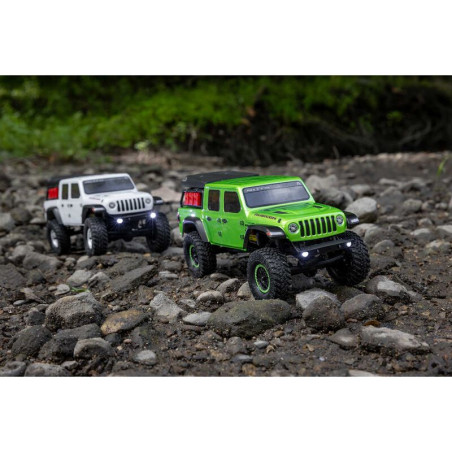 AXI00005V2T3AXIAL 1/24 SCX24 Jeep JT Gladiator 4WD Rock Crawler Cepillado RTR, Verde - Imagen 16
