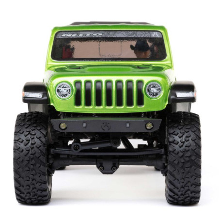 AXI00005V2T3AXIAL 1/24 SCX24 Jeep JT Gladiator 4WD Rock Crawler Cepillado RTR, Verde - Imagen 3